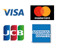 VISA, MasterCard, JCP, American Express