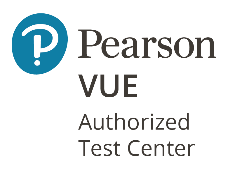 Pearson VUE Authorized Test Center logo