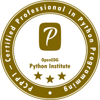 PCPP1 Certified Professional in Python Programming