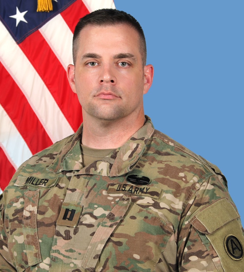Captain Jason Miller, United States Army