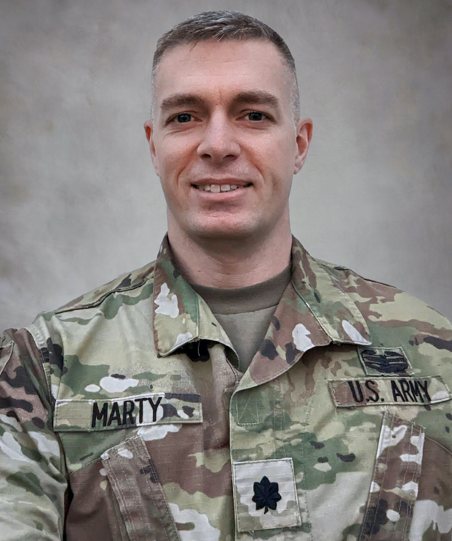 Lieutenant Colonel Joe Marty, United States Army