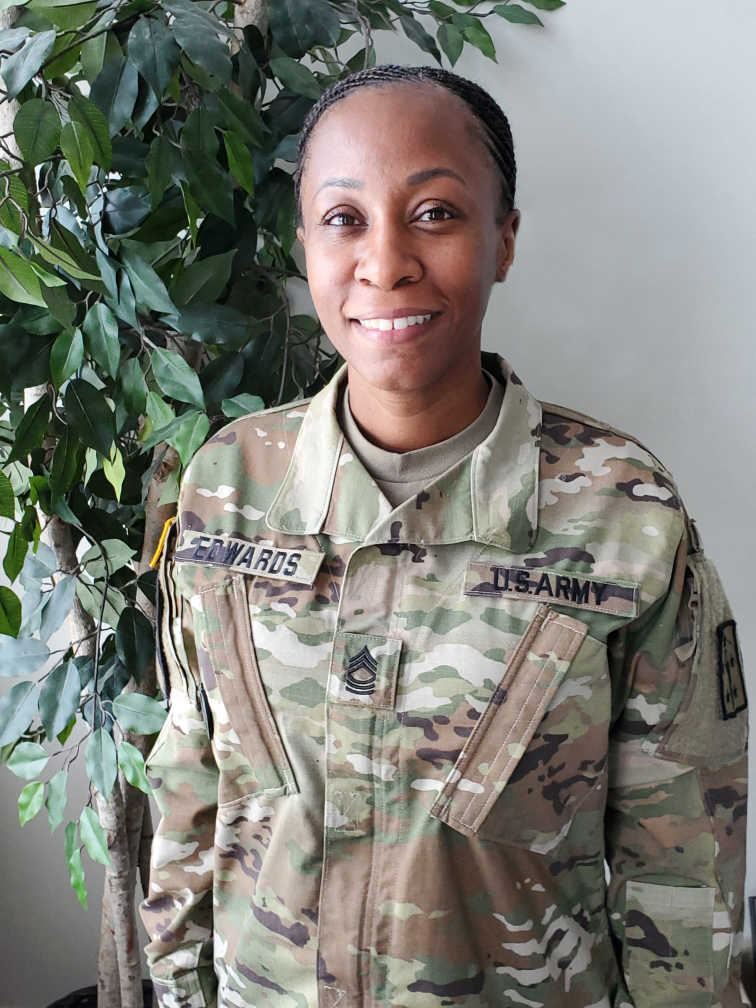 Master Sergeant Schlandria Edwards, United States Army